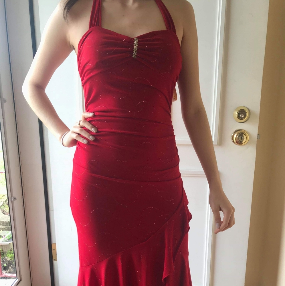 Long Formal Red Dress